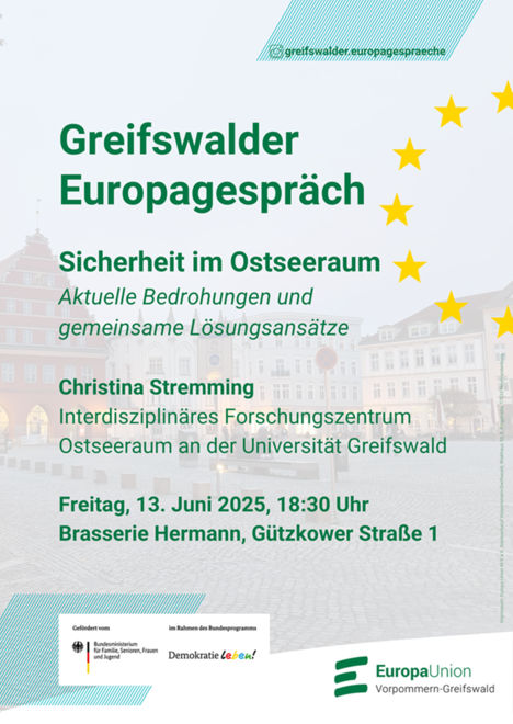 Bild: Europa-Union Vorpommern-Greifswald Bild: Europa-Union Vorpommern-Greifswald