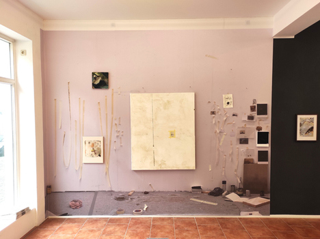 Wand Galerie Schwarz, Courtesy Galerie Schwarz Wand Galerie Schwarz, Courtesy Galerie Schwarz