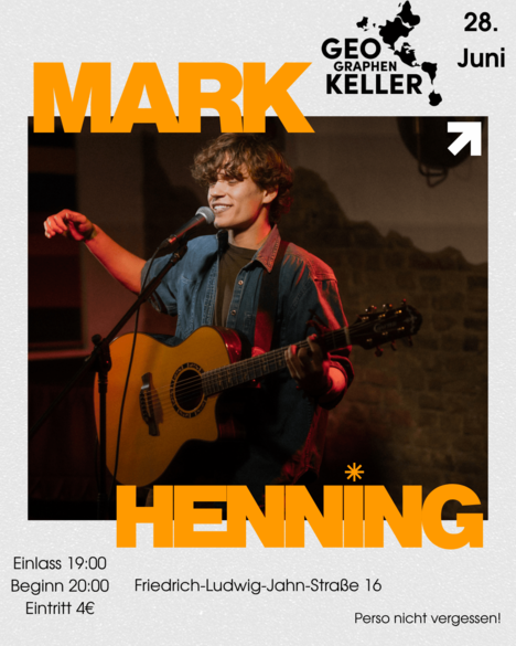 Geographenkeller e.V. und Mark Henning Geographenkeller e.V. und Mark Henning