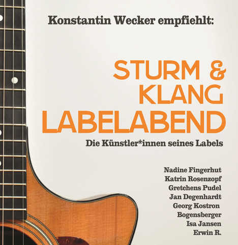 Sturm und Klang - Labelabend