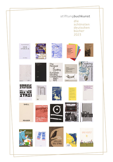 Die Schönsten Deutschen Bücher 2023 in einer Ausstellung – Ein jährlicher Wettbewerb der Stiftung Buchkunst